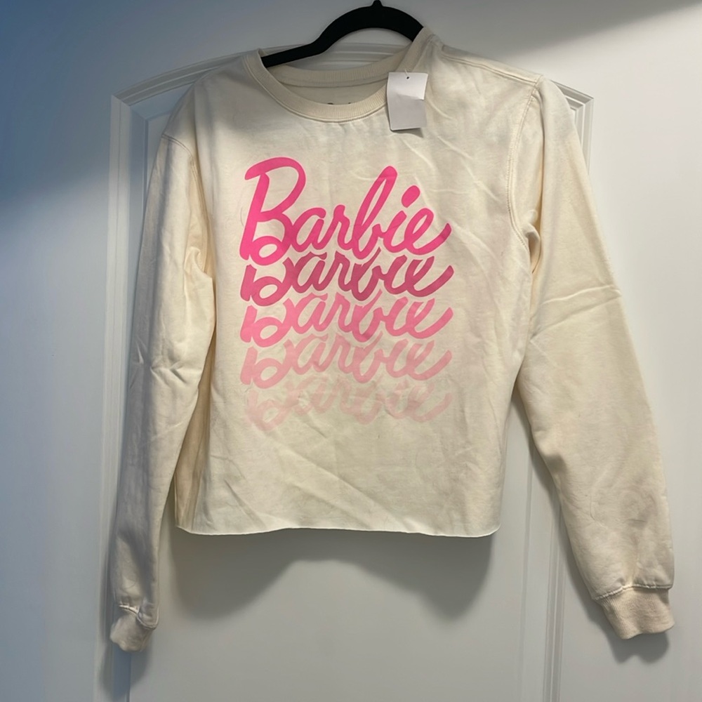 Barbie crop sweatshirt